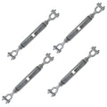 3/4 inch x 9 inch Galvanized Turnbuckle 4 Pack S774277