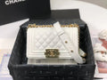 White Flapbag E5950
