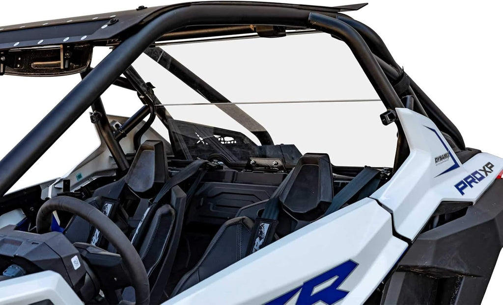 1/4” Clear Polycarbonate Rear Windshield for Polaris RZR PRO XP (2-Seater) F567086