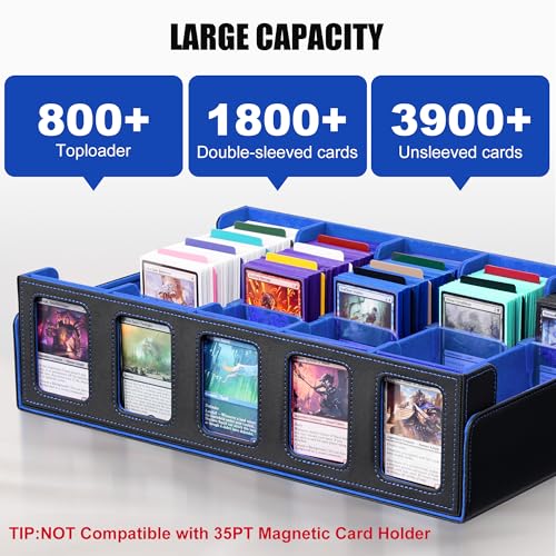 5-Row Deck Case with Removable Lid (Black Purple) R4921