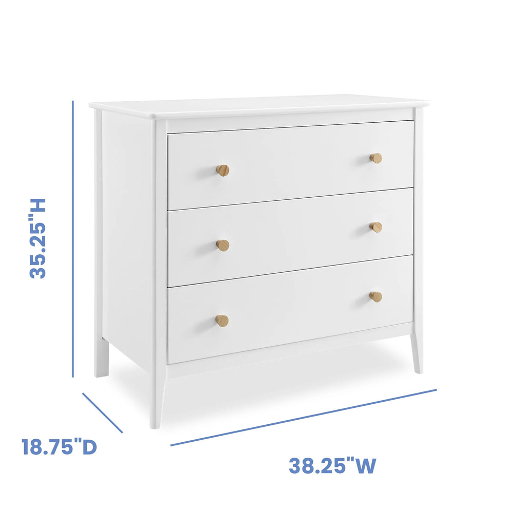 3 Drawer Dresser B128