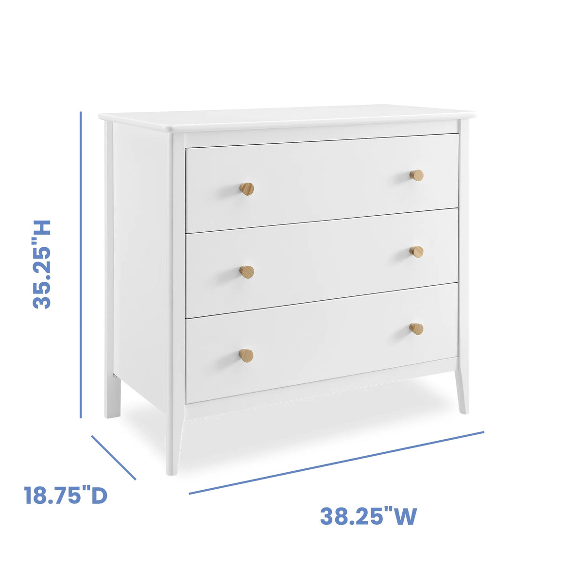3 Drawer Dresser B128