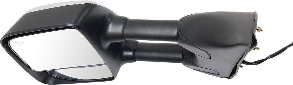 Chrome Power Heated Towing Mirror Driver Side E2999