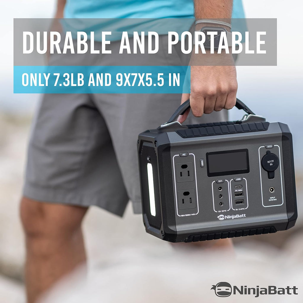 300W Portable Power Station 280Wh Solar Generator K843492