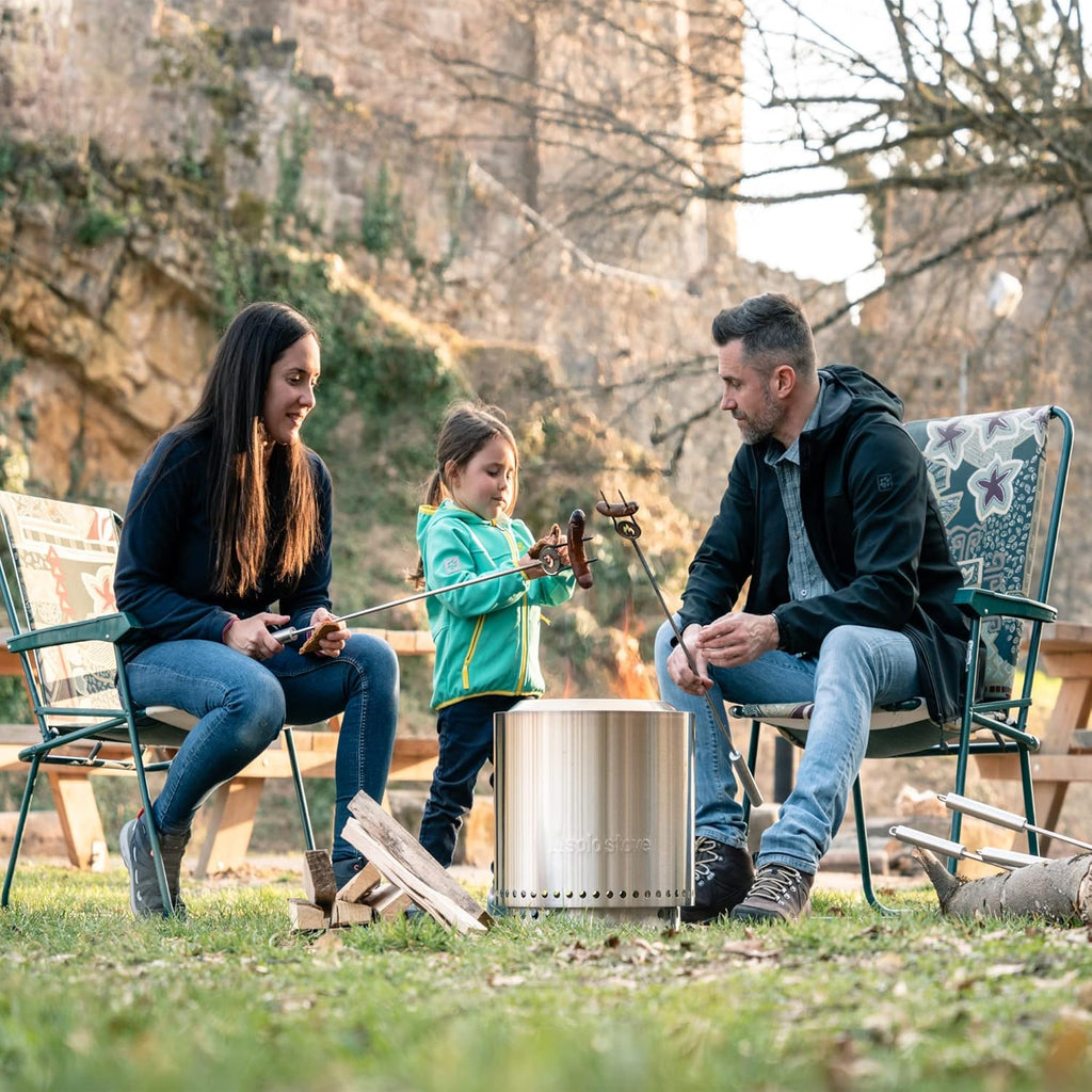 Stainless Steel Smokeless Fire Pit S89076