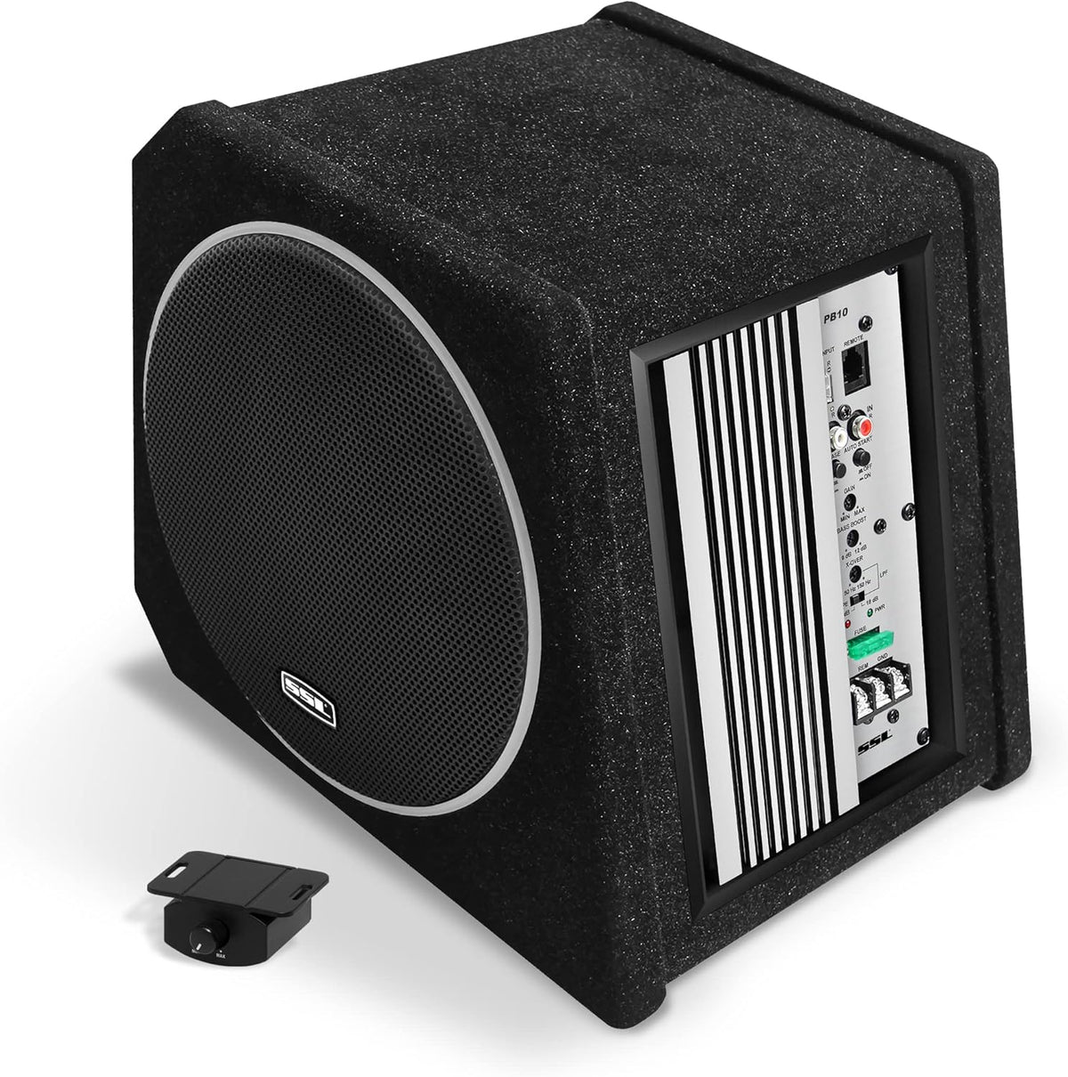 8 Inch Car Subwoofer and Amp Package with Passive Radiator S542