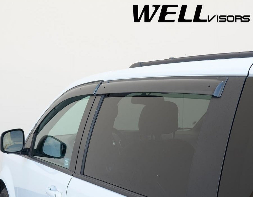 Side Window Visors Rain Guards for 2008-2020 Dodge Grand Caravan L57053