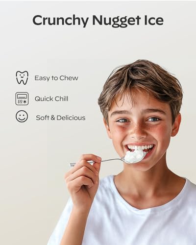 Countertop Nugget Ice Maker with Self-Cleaning G586