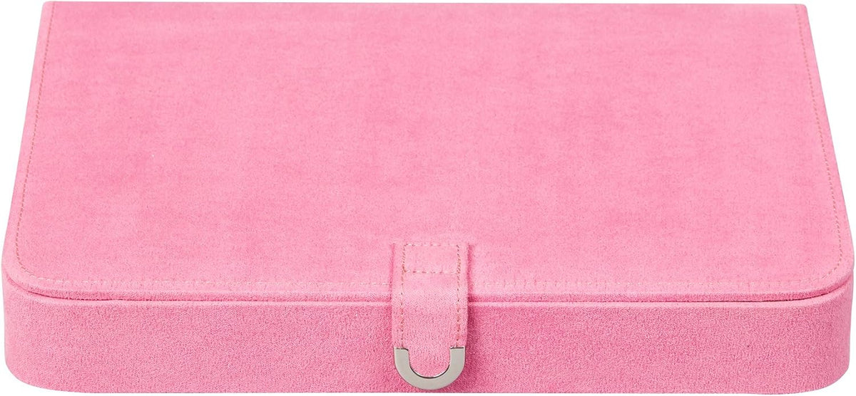 Pink Plush Fabric Jewelry Box H460922