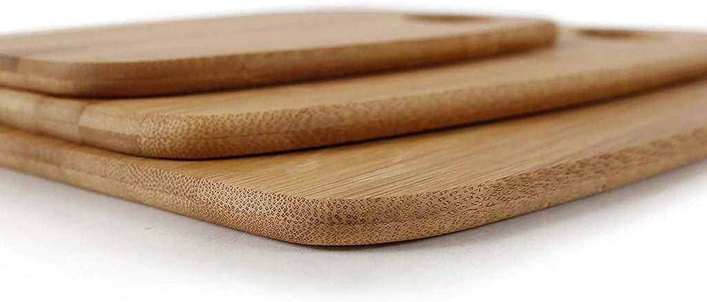 12pc 12X9" Round Edge Plain Bamboo Cutting Board X769