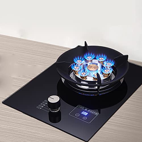 Black Tempered Glass Built-in Gas Cooker H47074