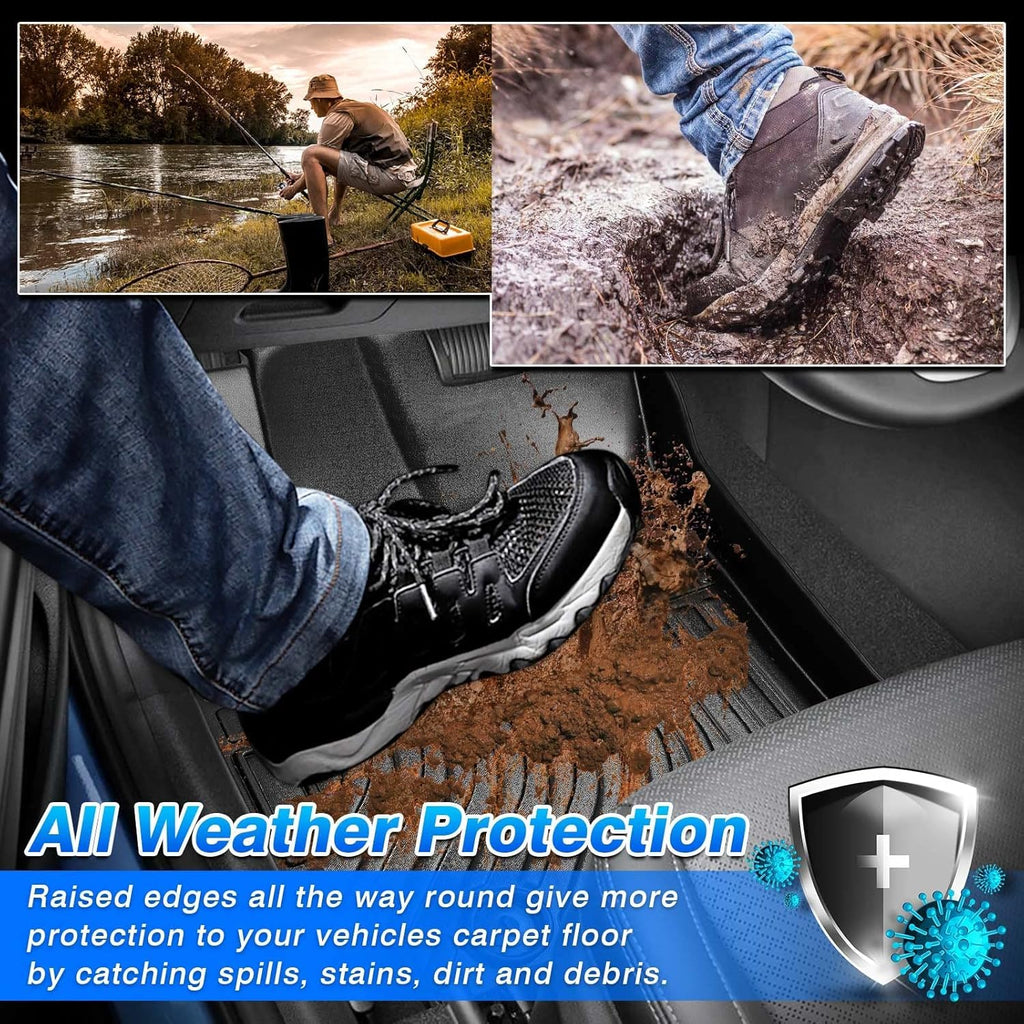 Custom Fit All Weather Floor Mats TPE P14236