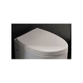 White Round Front Toilet Seat T6423