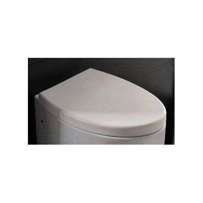 White Round Front Toilet Seat T6423