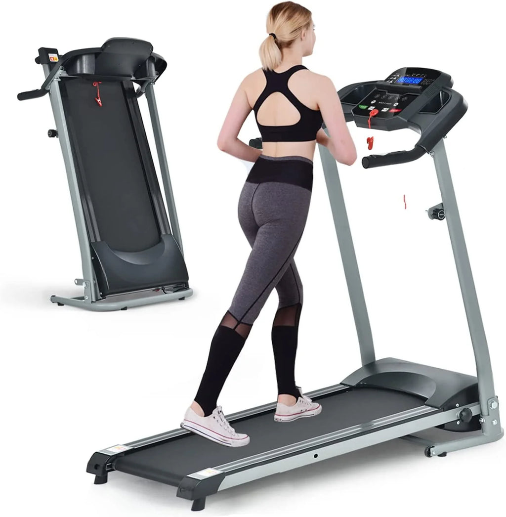 Folding Treadmill with 12 Preset Programs J817