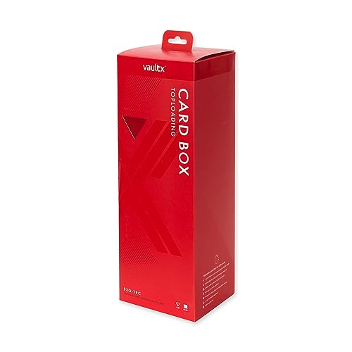 Trading Card Storage Box with Magnetic Lid and Dividers S616724