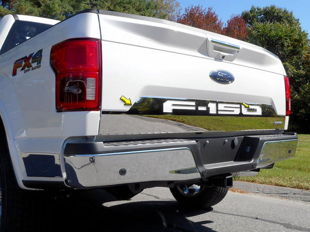 Stainless Steel Tailgate Accent 2Pc U4490
