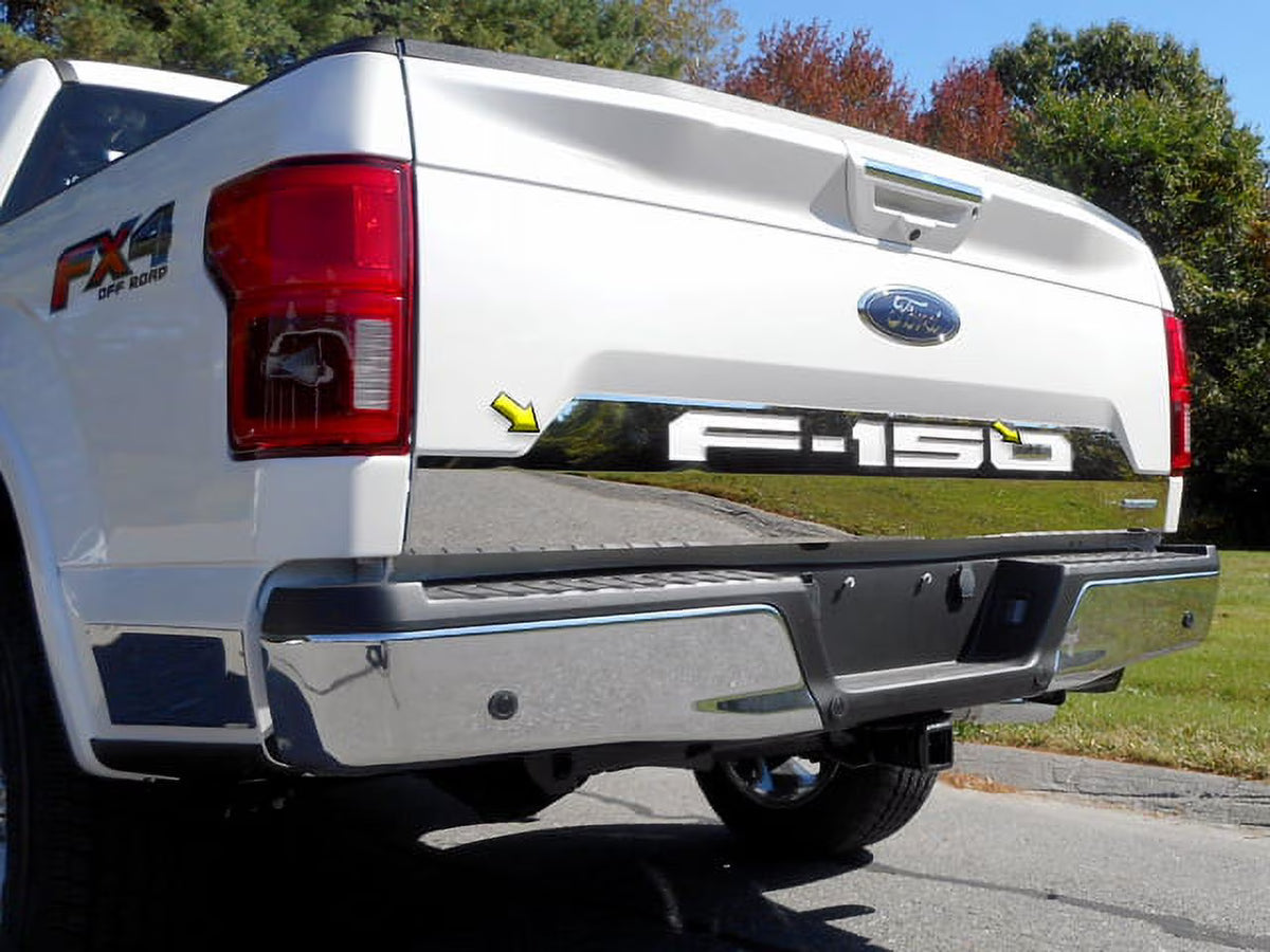Stainless Steel Tailgate Accent 2Pc U4490