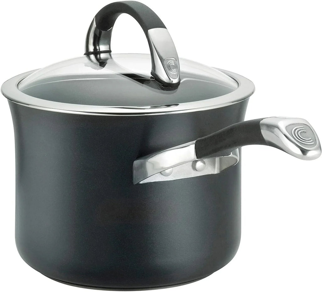11 Piece Hard Anodized Non-Stick Cookware Set O336532