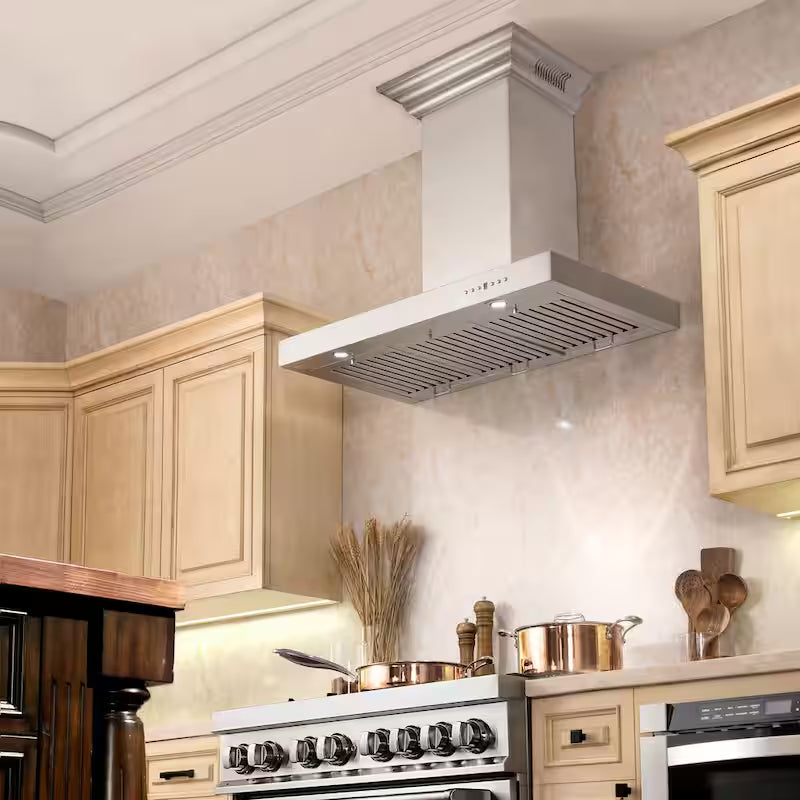 48 in. 400 CFM Stainless Steel Wall Mount Range Hood K610828