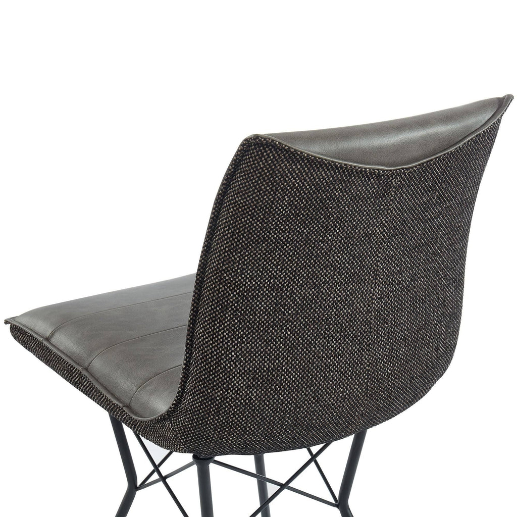 Brown Swivel Counter Stool Set of 2 O7904