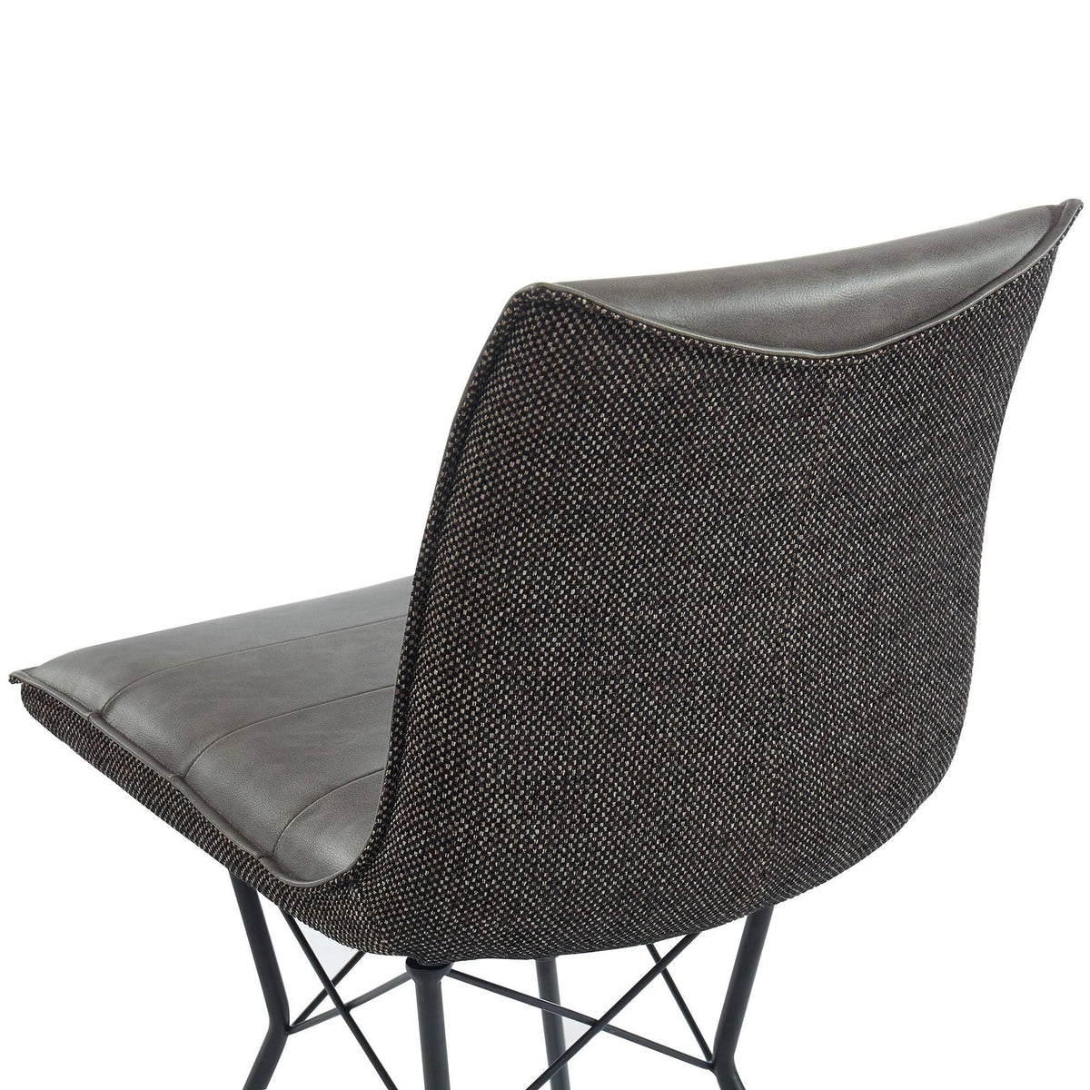 Brown Swivel Counter Stool Set of 2 O7904