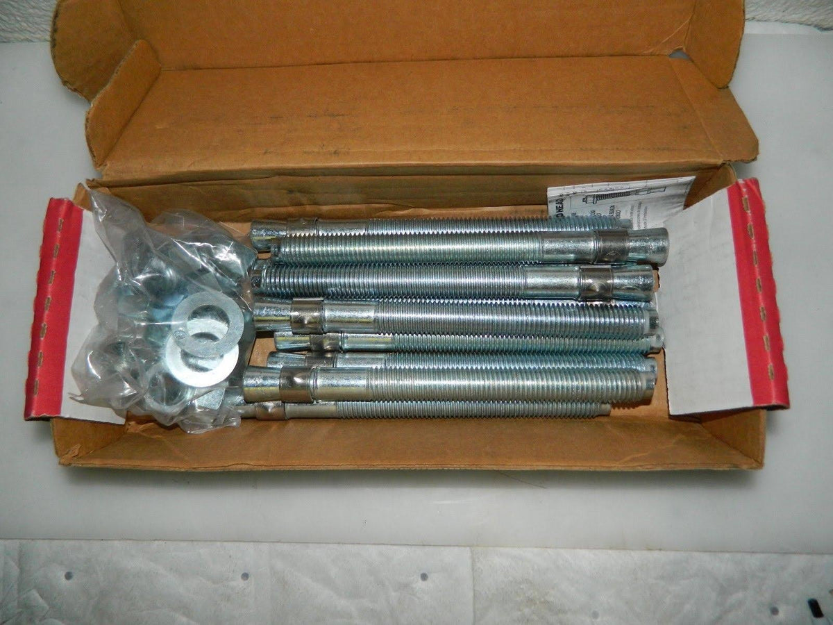 Carbon Steel Wedge Anchor 3/4-Inch by 7-Inch (10 per Box) N505