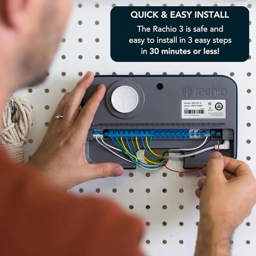 WiFi Smart Sprinkler Controller 8-Zone Irrigation Remote Control P18072