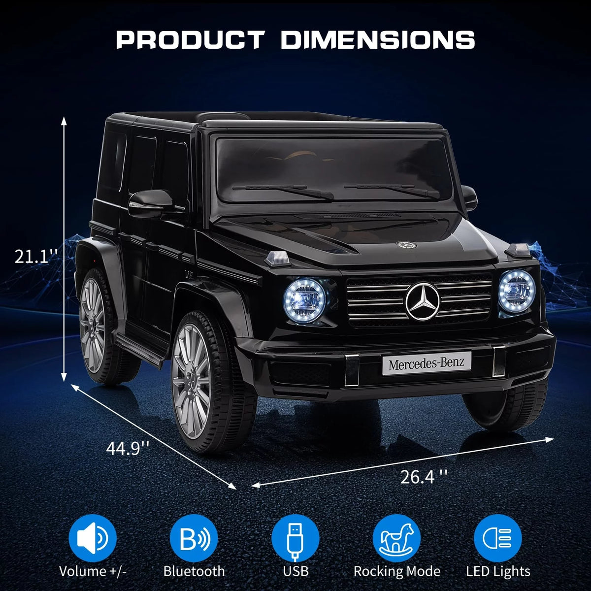 24V Battery Powered Ride On Car with Remote Control W653930