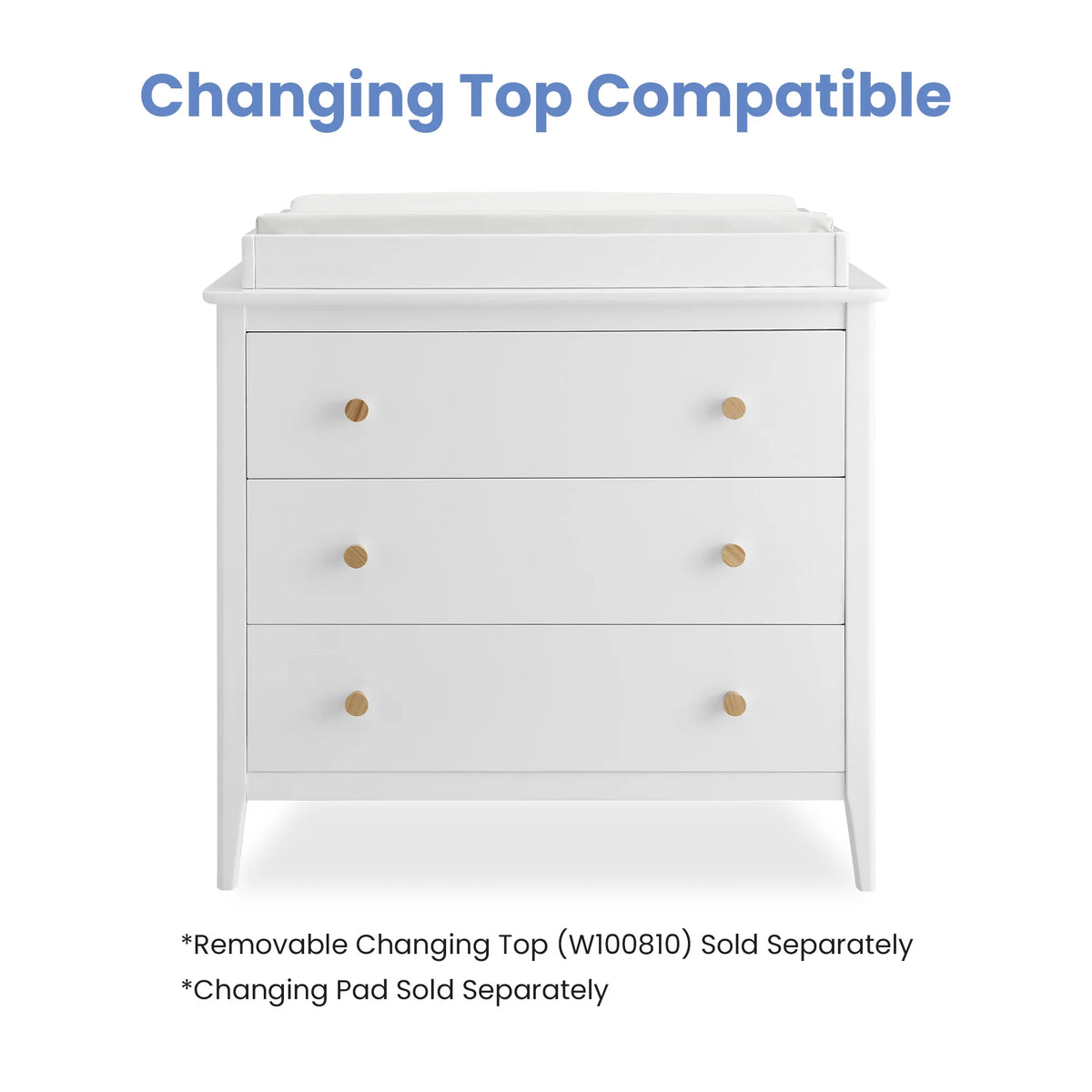 3 Drawer Dresser B128