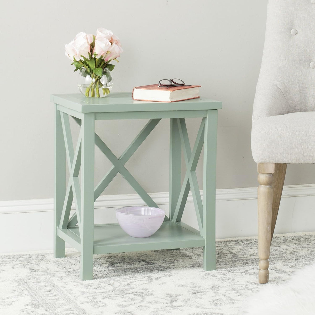 Cross Back End Table R739544