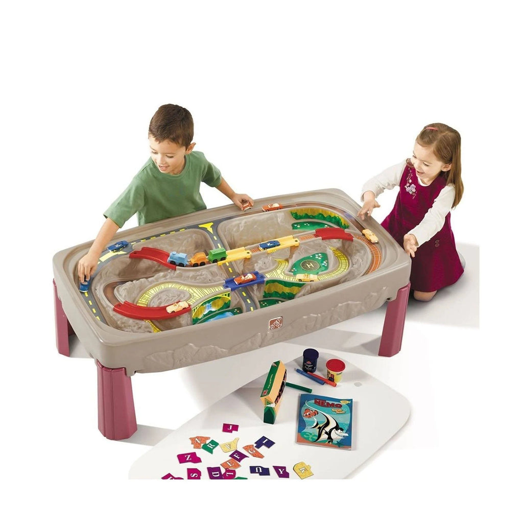 Deluxe Canyon Road Train Track Table G9890