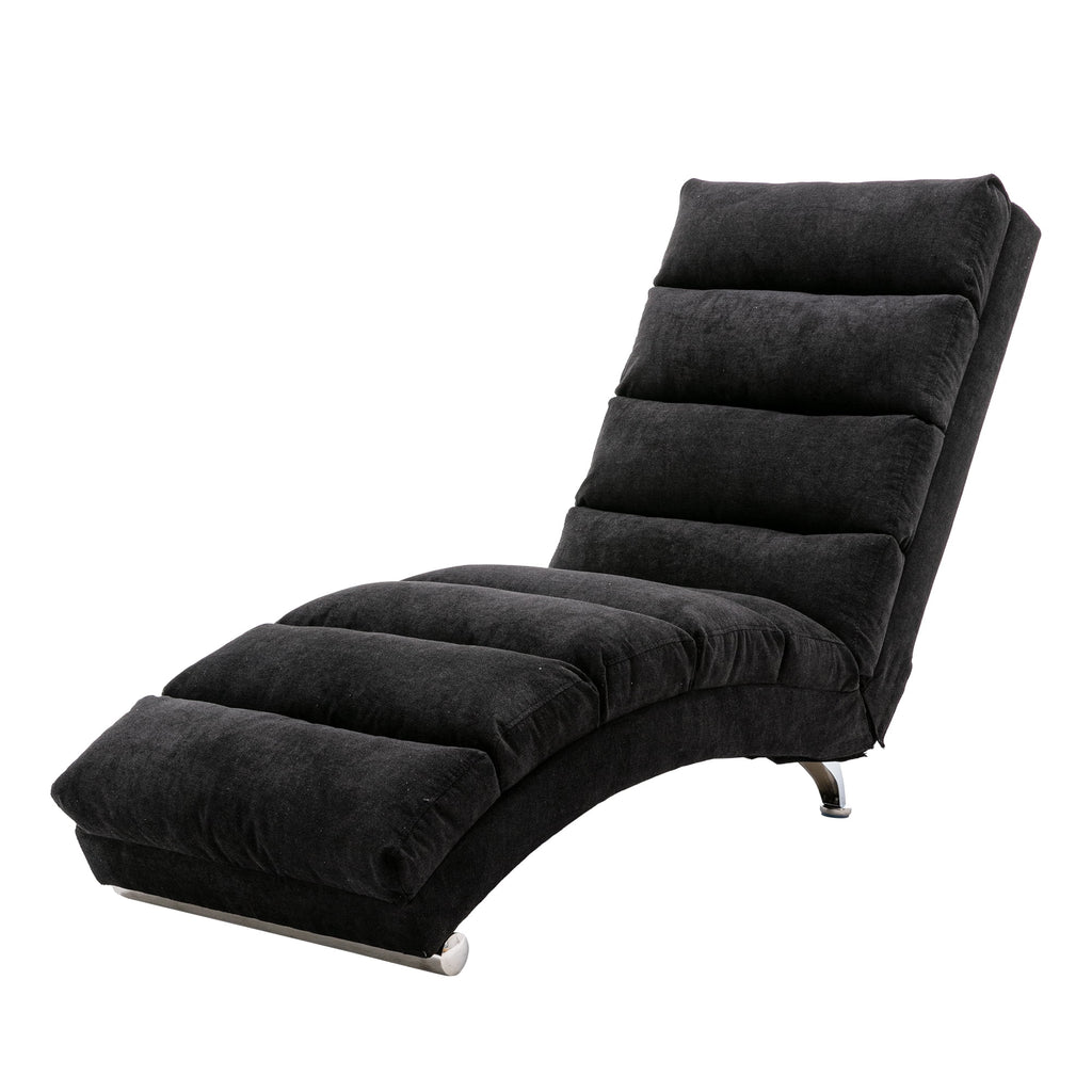 Black Linen Electric Massage Recliner Chair B5900