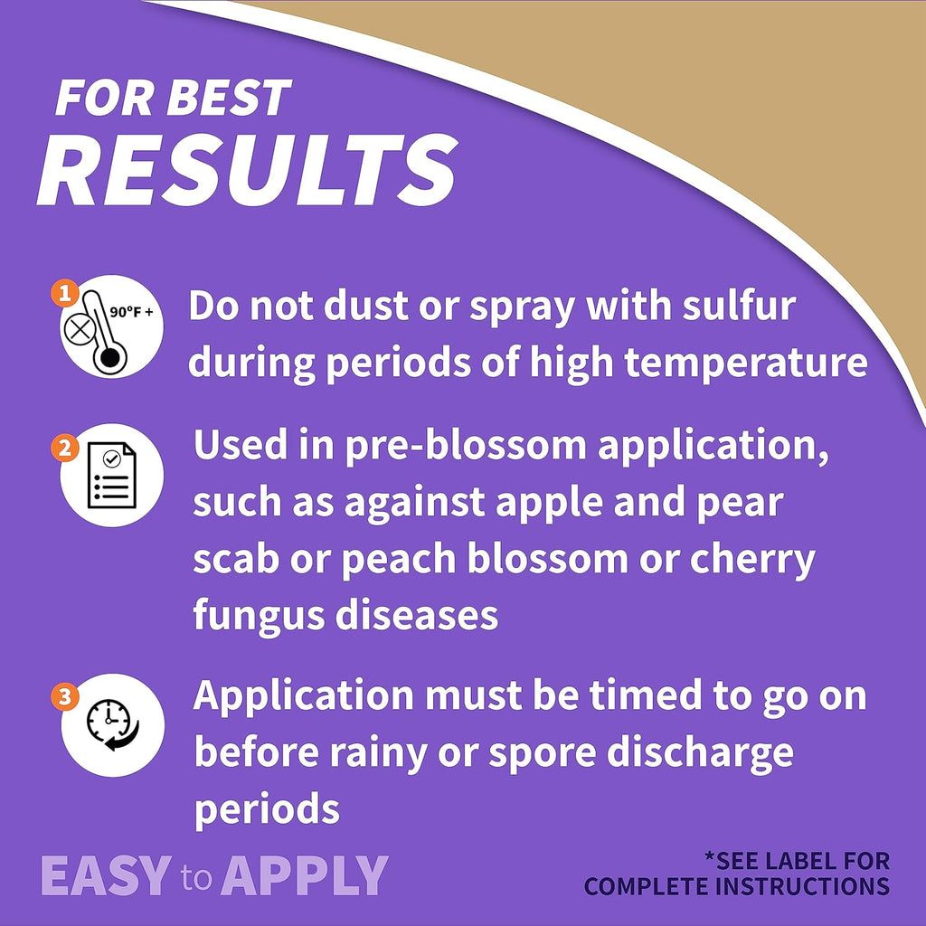 4 lb. Sulfur Plant Fungicide F378949