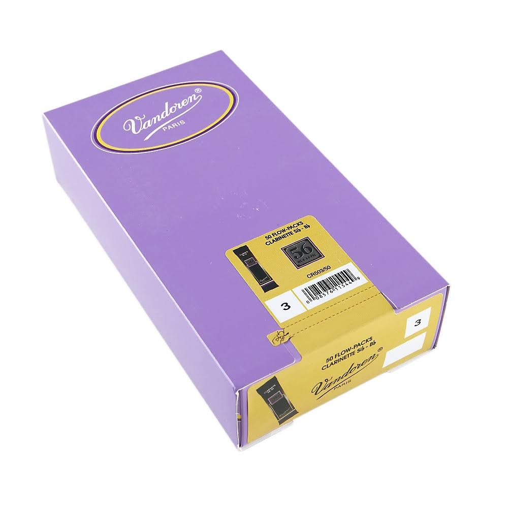 Box of 50 Bb Clarinet Reeds E30757