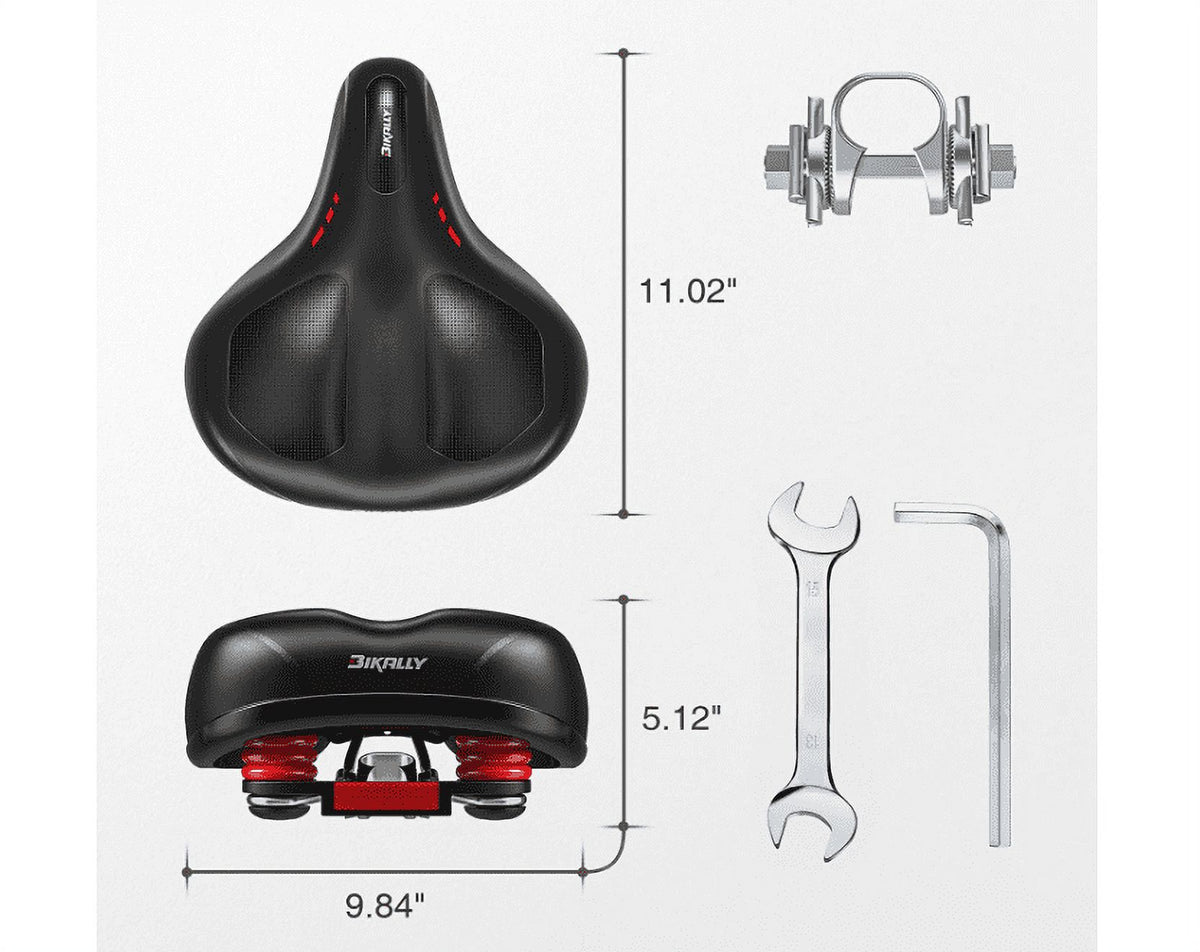 Black Comfort Bike Seat H94656