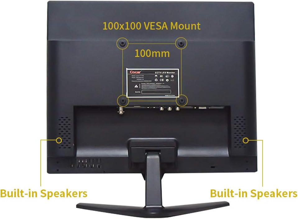 19 inch Security Monitor with BNC/VGA/HDMI R58227