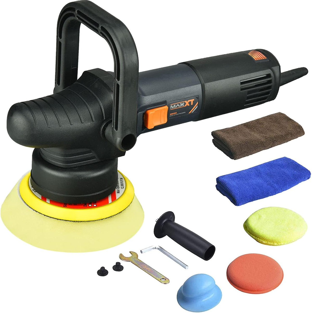 7 Inch Car Polishing Machine with Woolen Fleece Hood I148067