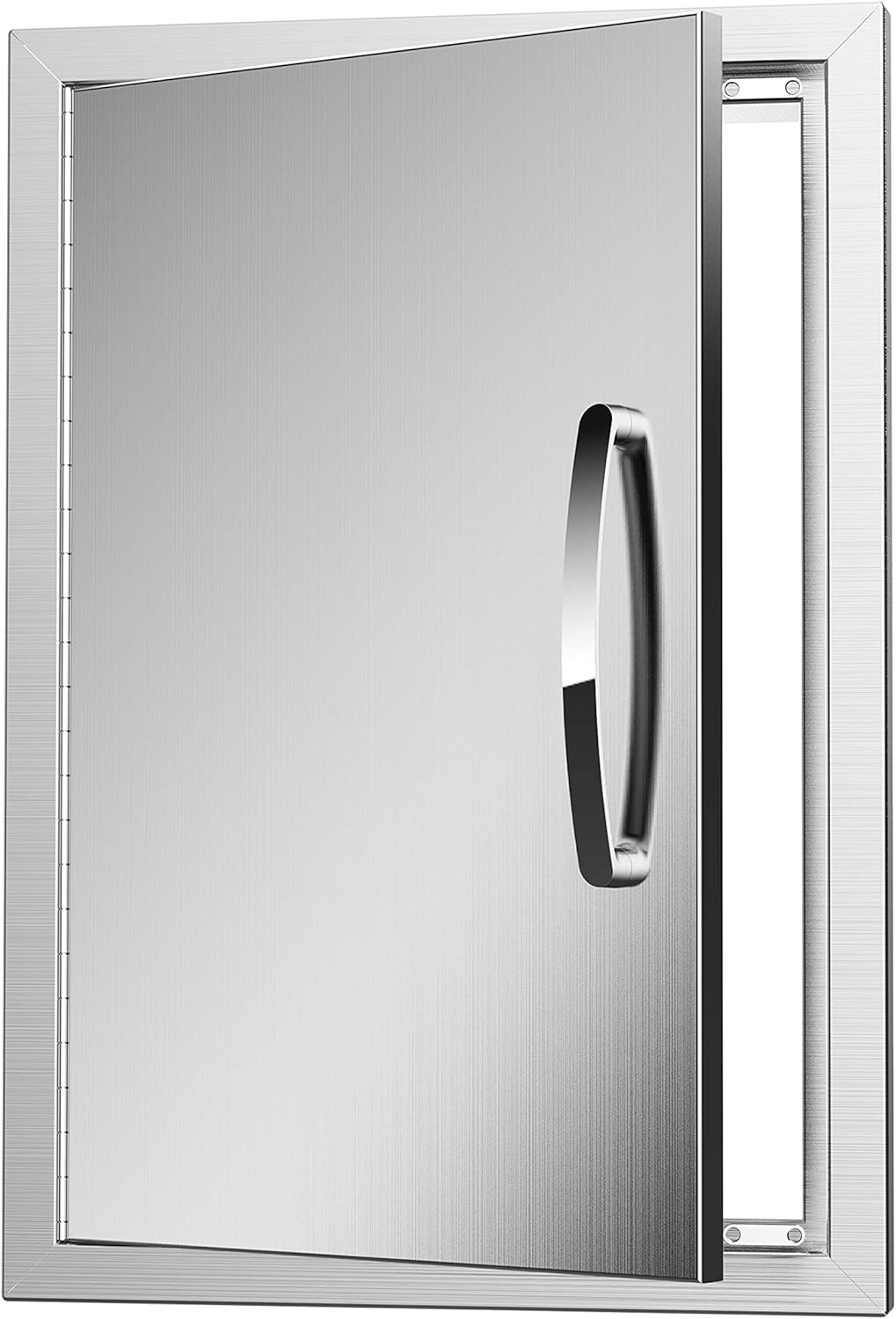 Stainless Steel Outdoor Kitchen Double Access Door R180151