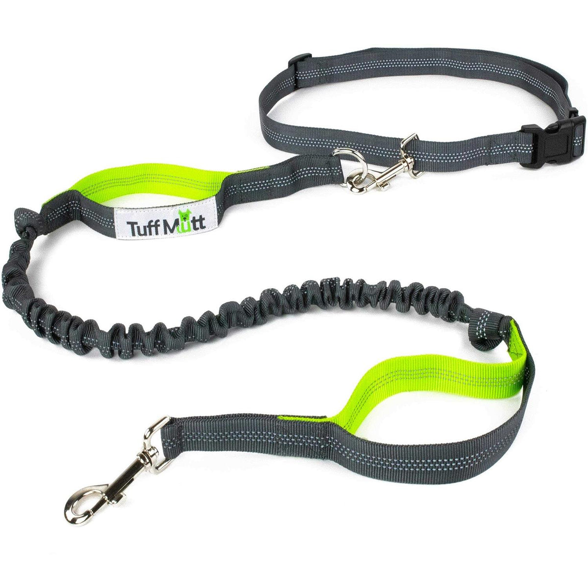 Hands Free Dog Leash with Dual-Handle Bungee X686