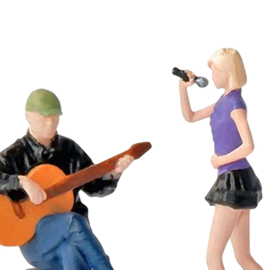 1:64 Mini Guitarist and Singer Model Figures for Dollhouse L224
