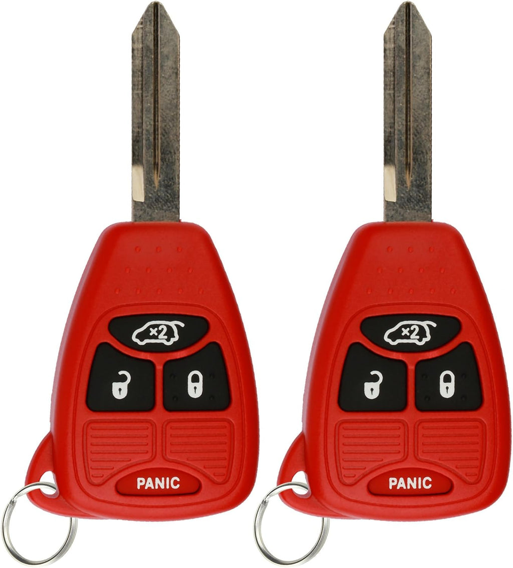 Blue Keyless Entry Remote Control Car Key Fob (Pack of 2) Q2979