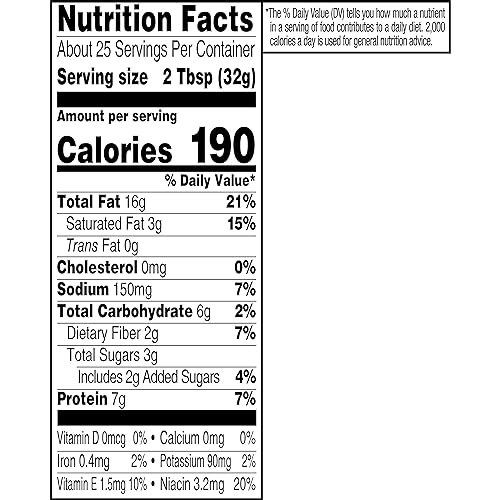 Creamy Peanut Butter, 28 oz (Pack of 2) F3426
