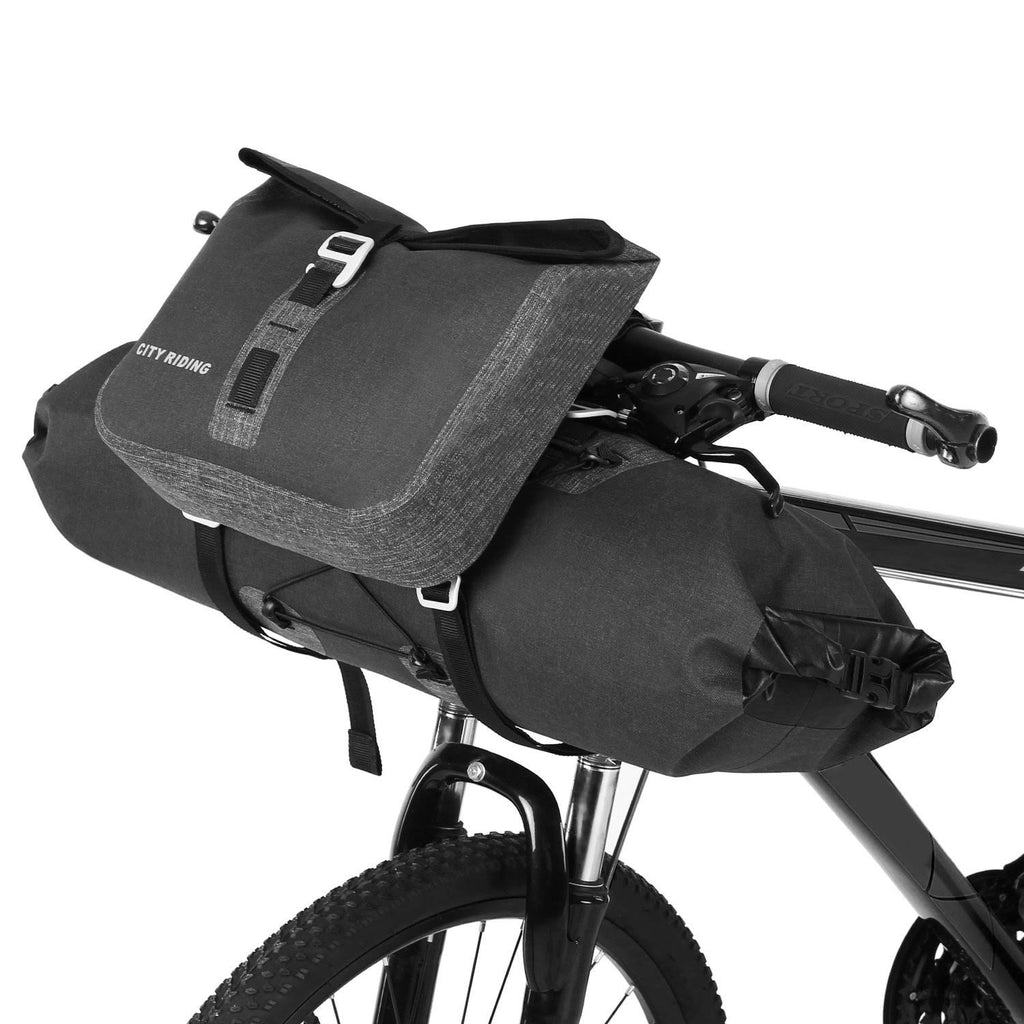 Waterproof 2 in 1 Cycling Handlebar Bag Set Large Capacity D6836