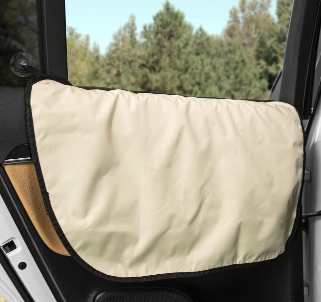 Washable Waterproof Car Door Protector Set of 2 Grey Q76477