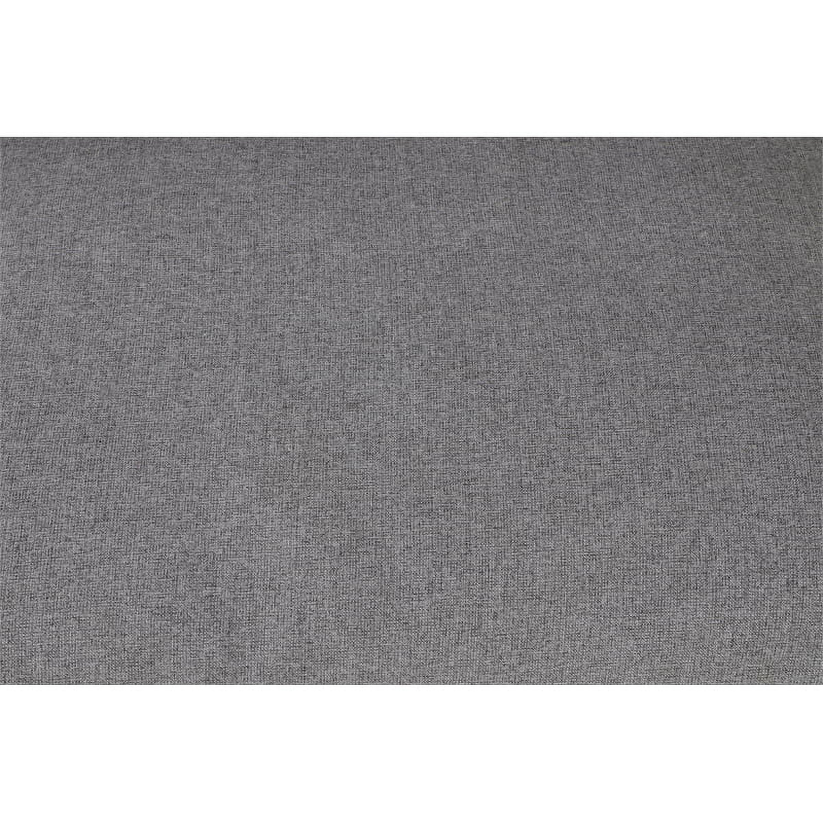 Gray Linen Fabric Modular Sectional H4816