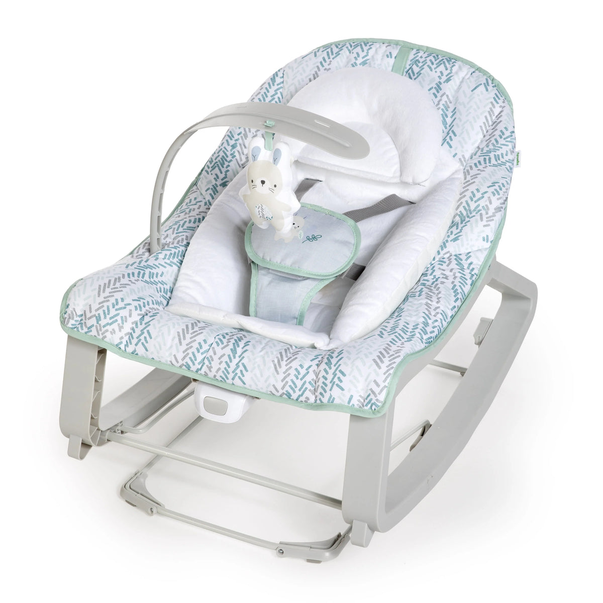 Gray 3-in-1 Baby Bouncer and Rocker Chair I235