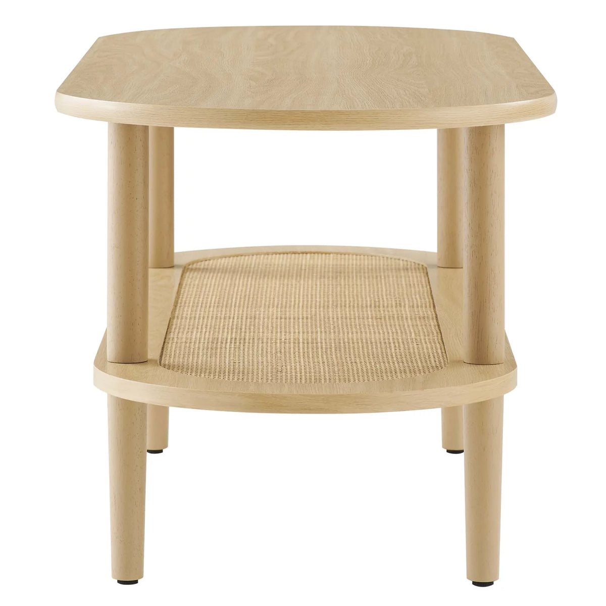 Oval Coffee Table oak T10380