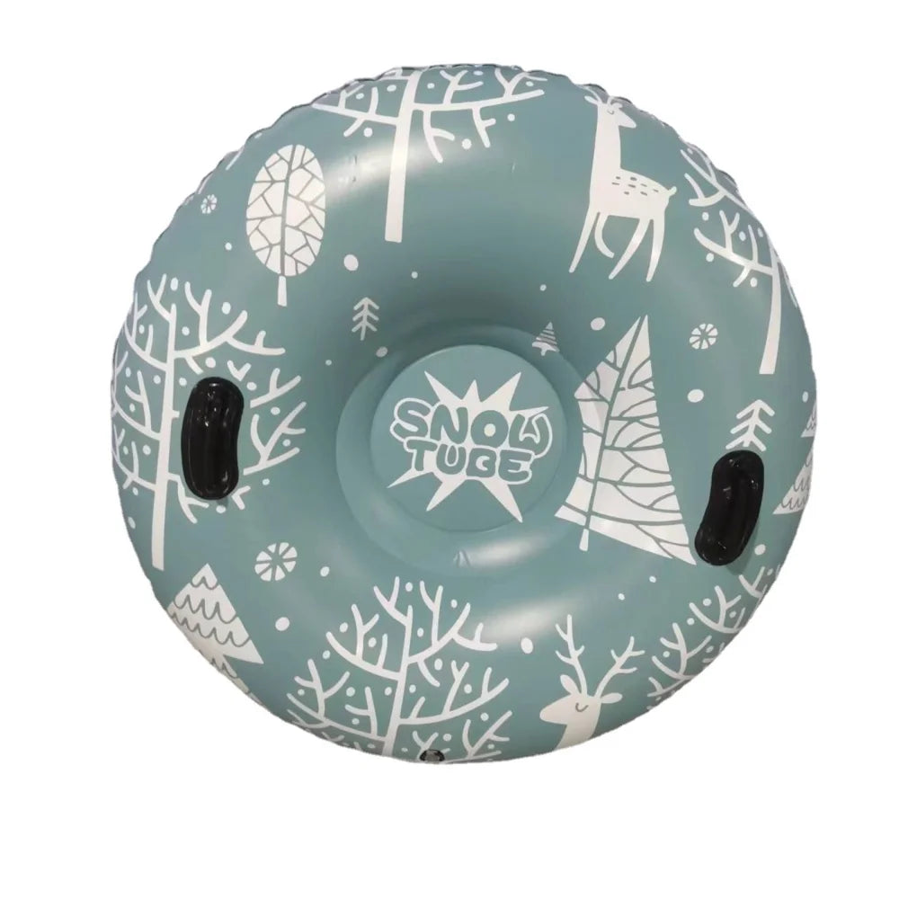 Inflatable Ski Rings with Handle Sled Board M687