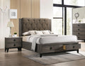 Gray Oak Storage King Bedroom Set 3Pc Z665314